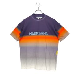 MARK＆LONA マークアンドロナ ゴルフ 20SS Suturn Mock Neck グラデーション 半袖 モックネック Tシャツ MLM-0A-AA01 48 マルチ