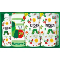 はらぺこあおむし キッチン洗剤タオルセット H-15AZ 香典返し 御供 粗供養 詰め合わせ ギフト プレゼント 割引 景品 品物 新築祝い 結婚内祝い 出産内祝い ご挨拶 引っ越し 引越し 内祝い 写真入り メッセージカード のし