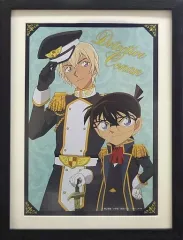 【中古】アニメムック ≪アニメ・漫画系書籍≫ 劇場版「名探偵コナン ゼロの執行人(しっこうにん)」 コナン＆安室 描き下し額入りアート S賞