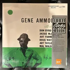 【OJCデッドストックLP】Gene Ammons All Stars 「Jammin' With Gene」 ジーン・アモンズ OJC