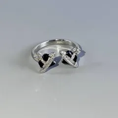 ヴィヴィアンウェストウッド　ハート指輪 国内送】Vivienne Westwood☆ハート ORB・指輪 (Vivienne