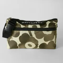 新品 マリメッコ Marimekko ショルダーバッグ ウニッコ NEAT CROSSBODY S ライトイエロー/ベージュ