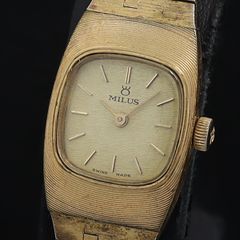 昭和MILUS マイラス 腕時計 手巻き ヴィンテージ 稼働品 - メルカリ