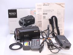【極美品】SONY HANDYCAM CX630V 光学12倍 内蔵メモリ64GB HDR-CX630V ビデオカメラ