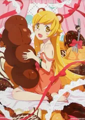 一番くじ　物語シリーズ　おやつタイム　忍野忍　掛式アートポスター　スペシャル 一番くじ 〈物語〉シリーズ～おやつタイム～｜一番くじ倶楽部