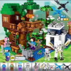 マインクラフト　ツリーハウス　レゴ互換　8