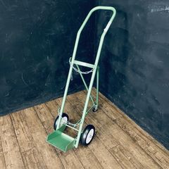 新鋭工業 ボンベカート 【中古】 折りたたみ カート キャリー グリーン/512802