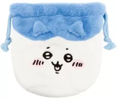 【中古】雑貨 ハチワレ フェイス巾着 「ちいかわ」