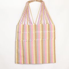 メキシコ製 ハンモックバッグ ハンドメイド ストライプ 213