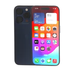 iPhone15Pro 128GB ブルーチタニウム Apple A3101 SIMフリー Aランク スマホ 本体 送料無料