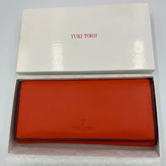 新品未使用！YUKI TORII トリイ ユキ 3つ折り財布 ディープ