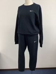 Nike ソロスウッシュ セットアップ size トレーナーL パンツM 黒