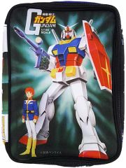 [중고] 잡화 RX-78-2 건담 신구 건프라 패키지 아트 양 A면 파우치 [기동전사 건담] smart 2021년 11월호 부록