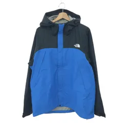 THE NORTH FACE ザノースフェイス ドットショットジャケット 大きいサイズ:XXL ナイロンジャケット NP61930   ブラック/ブルー メンズ / 241008001535