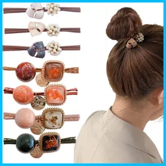 【特価商品】 ヘアアクセサリー ヘアゴム リングゴム 6色 セット ポニーテールのヘアバンド リングゴム 髪束ね おしゃれ 大人 可愛い かわいい 高弾性 ゴム 無地 髪ゴム 韓国風 （12点セット） (B)