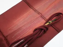 【一輝堂】【着物】 和装小物 帯締め 帯揚げ セット 帯締 帯揚 暈し 角組 25w04-4951