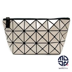 BAO BAO ISSEY MIYAKE バオバオ イッセイミヤケ エナメル ベージュ ポーチ 小物入れ ※ポスト投稿でのご発送になります。