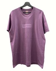 シュプリーム SUPREME 23SS Tonal Box Logo Tee Dusty Purple トーナル ボックス ロゴ Tシャツ ダスティ パープル 半袖 カットソー USA製 紫 Tシャツ ロゴ パープル Lサイズ 104MT-785