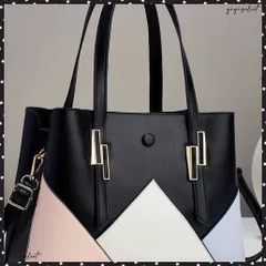 トートバッグ 大容量 斜めがけ鞄3wayレディース バイカラーショルダーバッグ 大きめ PUレザー鞄 マルチカラーオフィスカジュアル 肩掛けバッグ 卒園式入学式手提げバッグ韓国 合皮バッグ通学通勤 春夏秋冬カバン大人