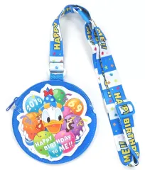 【中古】雑貨 ドナルドダック パスケース 「ドナルドの”ハッピーバースデー・トゥ・ミー” 2019」 東京ディズニーリゾート限定