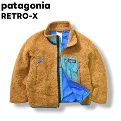 パタゴニア patagonia RETRO-X ボアフリース ジャケット XS(5-6) キャメルブラウン ベビー キッズ♪