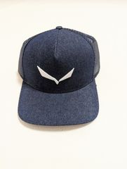 サレワ　デニムメッシュキャップ