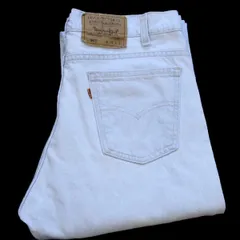 90s USA製 Levi'sリーバイス 505 デニムパンツ アイスブルー W34 L32★180 オールド ビンテージ ジーンズ ストレート