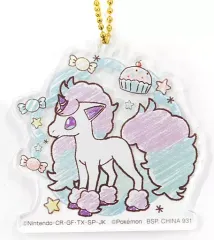 【中古】雑貨 ポニータ アクリルチャーム 「一番くじ Pokemon Mimikkyu’s Sweets Party」 H賞