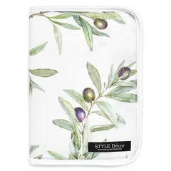 COLORFUL CANDY STYLE 新品   マルチケース 母子手帳ケース ファスナータイプ マルチケース オリーブツリー オリーブ ナチュラル プロヴァンス マルチケース 母子手帳ケース カバー ブランド ファスナー おしゃれ 二人用 2人用