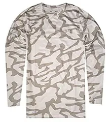 アンダーアーマーメンズColdGear Infrared EVO Printed Fittedクルーシャツ