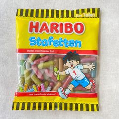 HARIBO【日本未販売】staffeten 160g リコリス　ラクリッツ