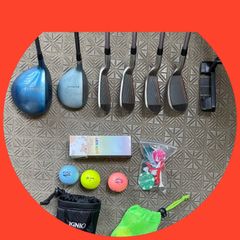 《再入荷》《送料込み》《女性用》《ミズノ他》《クラブセット：7本セット》《1W、5W、I5、7、9、Sw、Pt》