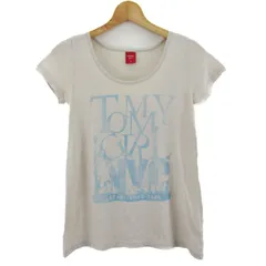 トミーガール 半袖Ｔシャツ ブランド トップス レディース Sサイズ ベージュ tommy girl 【中古】