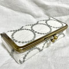 ミナペルホネン　タンバリン　ボックスがま口