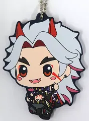 【中古】キーホルダー 荒瀧一斗 ラバーキーホルダー ちょこのっこ 「一番くじ 原神」 H賞