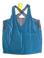 【新品】sloggi move　スロギームーブ　ランジェリー　タンクトップ　インナー　青系　送料込み　L　971945