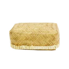 竹製 網代弁当箱 L バンブー お弁当箱 おむすび 収納籠