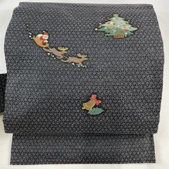 ⚫︎新品　名古屋帯　クリスマス　西陣織　サンタ　トナカイ　GK-12-3 楽天市場】クリスマス 名古屋帯の通販