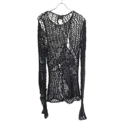 NUMBER(N)INE ナンバーナイン 2004SS Spider Knit スパイダーグランジニットセーター  ブラック 3のサムネイル