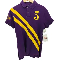 ポロバイラルフローレン Polo by RALPH LAUREN 90S ロゴ刺繍 ショートスリーブポロシャツ メンズ import：XS 