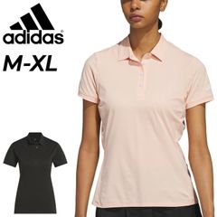 アディダス 半袖 ポロシャツ レディース ゴルフウェア adidas GOLF ツイストニット  半袖シャツ ゴルフポロ ゴルフシャツ 女性 婦人用 トップス   服 スポーツウエア/KWH97