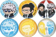 【中古】バッジ・ビンズ 全6種セット 「呪術廻戦 ジロリまめかん トレーディングミニ缶バッジ -懐玉・玉折 スーツver.-」