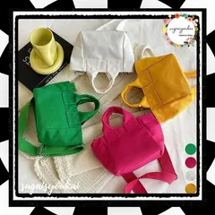 ミニ トートバッグ キャンバス ランチバッグ レディース ショルダーバッグ 3way かばん コンパクト サブバッグ お散歩 無地 軽い ハンドバッグ オールシーズン 小さい 手提げバッグ 斜め掛け 韓国 可愛い肩掛け ファスナー開閉 丈夫 6ZMIN-004