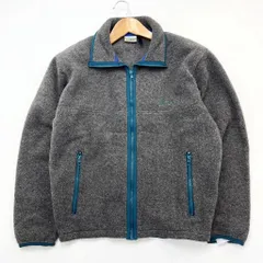 80s ☆ L.L.Bean ☆ エルエルビーン 着回し◎ フリース ジャケット グレー グリーン M相当 アウトドア キャンプ アメカジ 古着MIX■BJ155