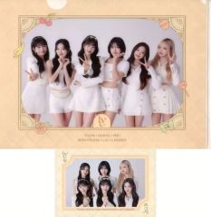 [중고] 클리어 파일 IVE A4 클리어 파일 & 엽서 [이치 반 쿠지 IVE FROM STARSHIP ENTERTAINMENT WITH AMUSE] F상