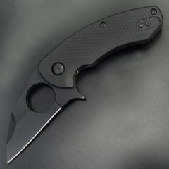 Brous Blades 折りたたみナイフ SSF サイレントソルジャー 軽量設計 フリッパー BRBM002B 18歳以上