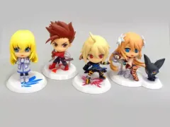 【中古】トレーディングフィギュア [単品] ロイド＆コレット＆エミル＆マルタ ちびきゅんキャラセット 「PS3ソフト テイルズ オブ シンフォニア ユニゾナントパック ララビットマーケット特装版」 同梱品