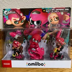 2022年最新】amiibo トリプルセット[タコガール/タコ/タコボーイ ...