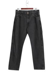 Levi's 505 先染め ブラックデニム USA製 W33 L30 - メルカリ