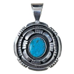 NAVAJO FRANCIS Sterling ターコイズ ペンダントトップ